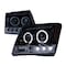 Spec-D Tuning 05-12 Nissan Xterra Dual Halo LED Pro Headlights 2LHP-XTE05G-TM - alternate 1